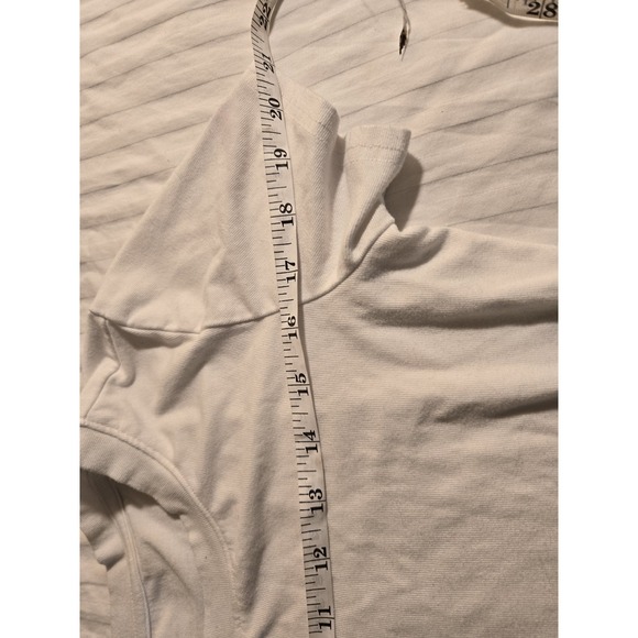 Womans Whimsical Bodysuit White Short Sleeve Size S Adult - Picture 6 of 8